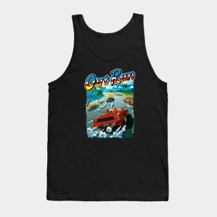 Mod.5 Arcade Out Run OutRun Video Game Tank Top